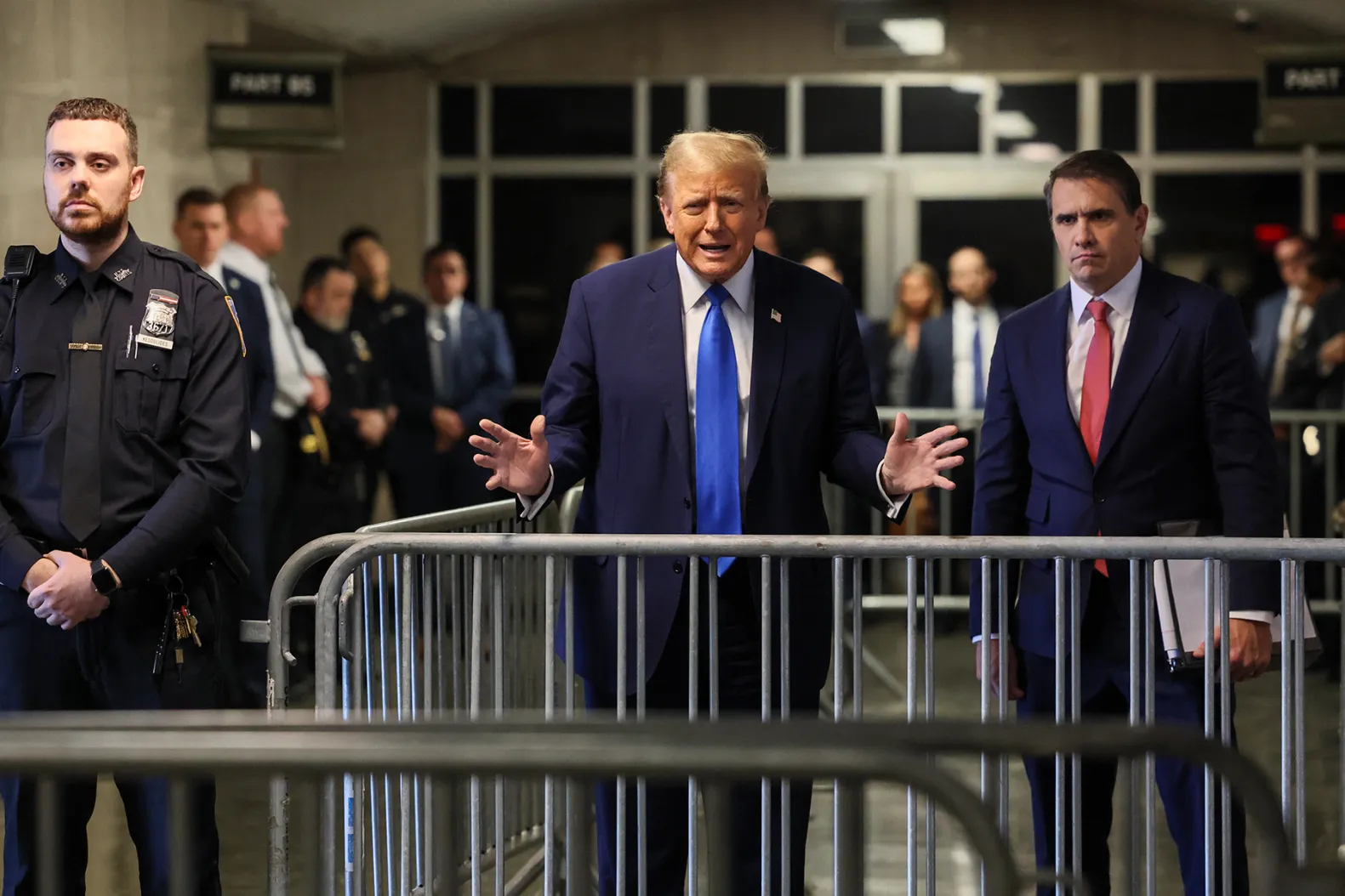 Trump Calls for Less Courthouse Security, More MAGA Protests